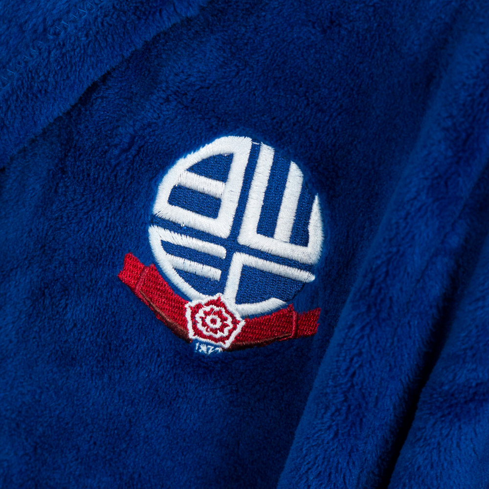 Navy Hooded Dressing Gown Kids