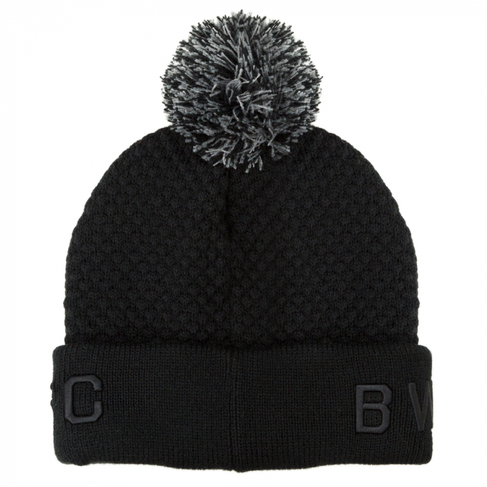 Waffle Bobble Beanie