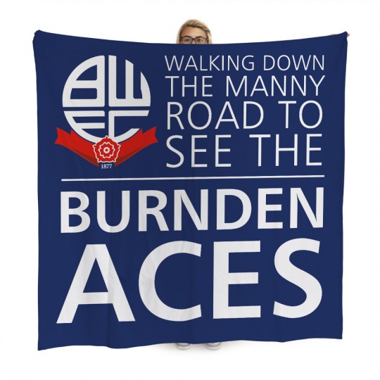 Burnden Aces Fleece Blanket