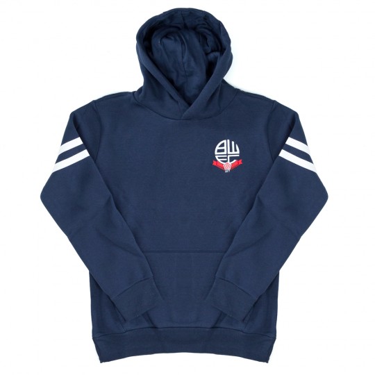 Core Striped Overhead Hoodie Kids