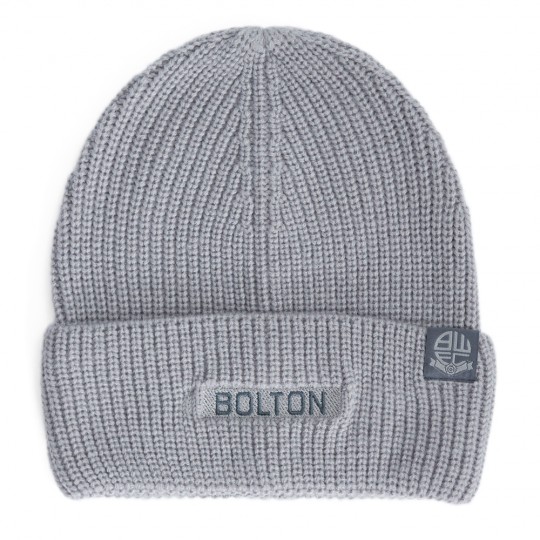 Bolton Text Cuff Beanie