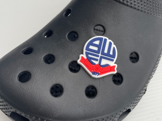 Crest Shoe Charm