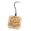 Crest Bamboo Wireless Charger