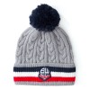 Stripe Cable Beanie