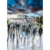 Going to the Match #1 Print