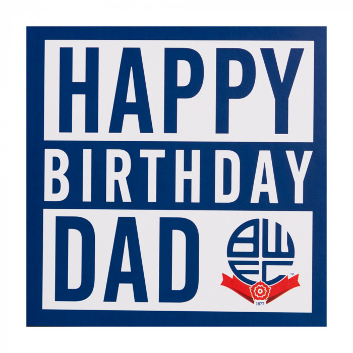 Card Happy Birthday Dad