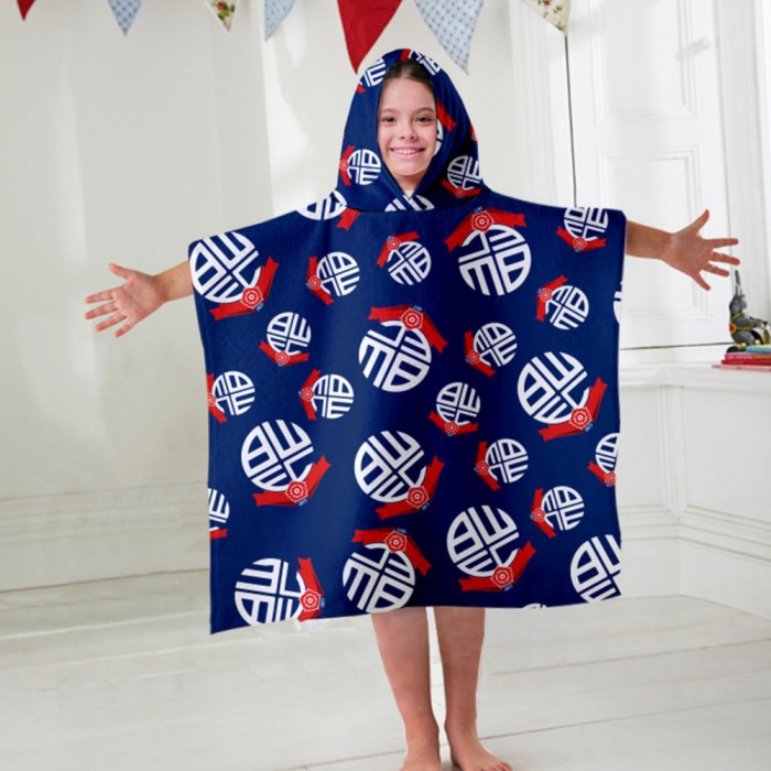 Multi Crest Towel Poncho