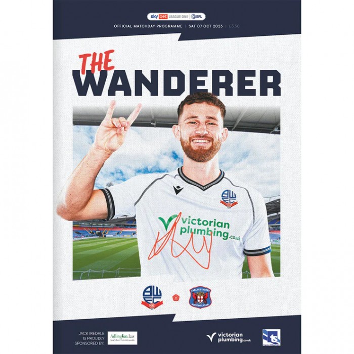 Carlisle United Programme 7/10/23