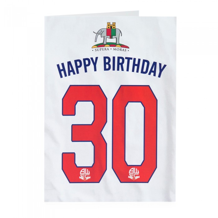 30th Card