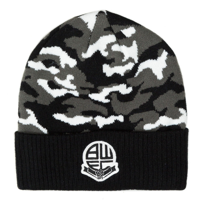 Mono Camo Beanie Junior