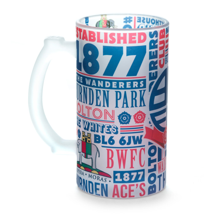 Frosted Stein Glass