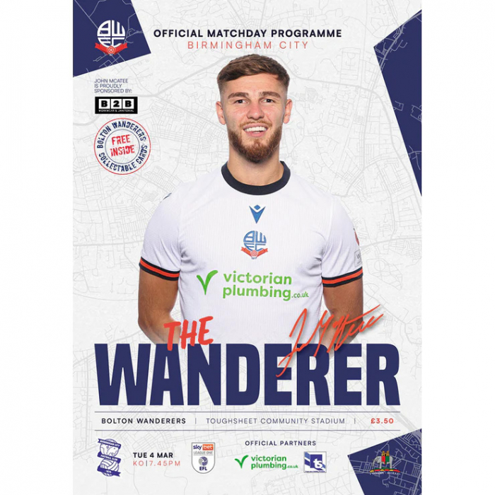 Birmingham City Programme 4/3/25