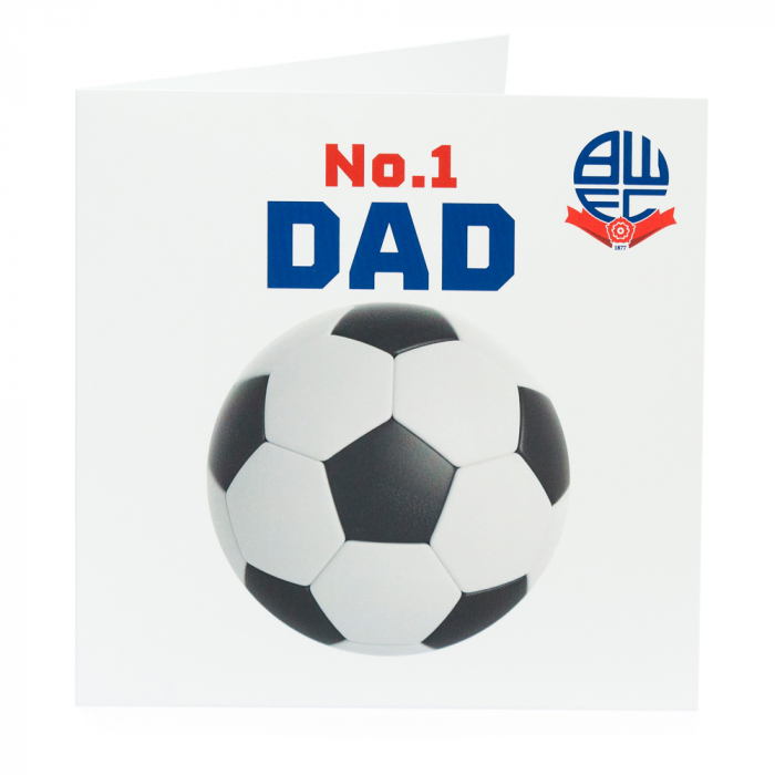 No1 Dad Card