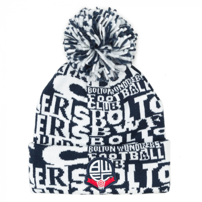 All Over Text Beanie