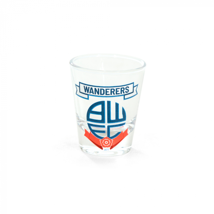 Wanderers Shot Glass
