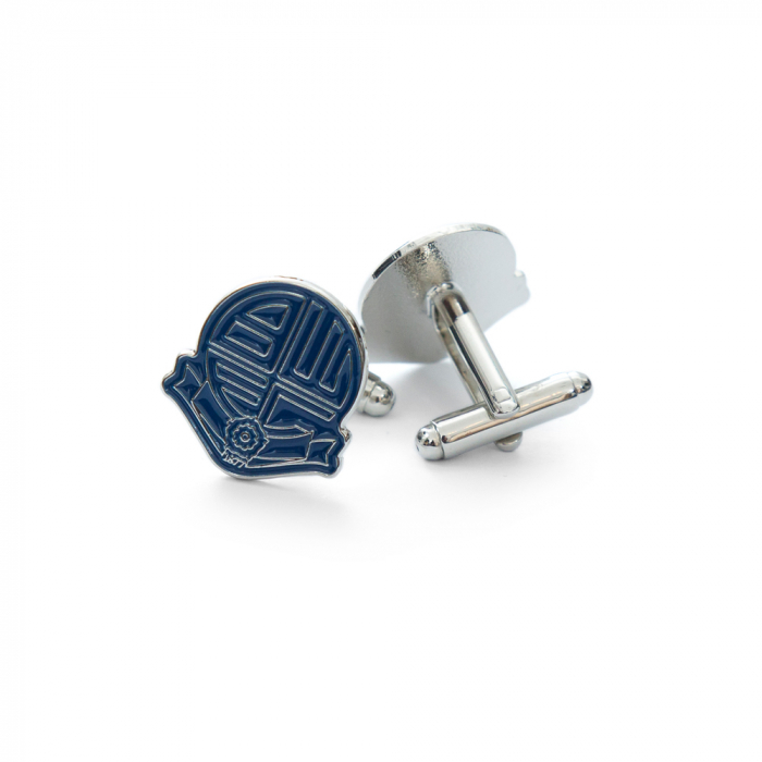 Navy Crest Cufflinks