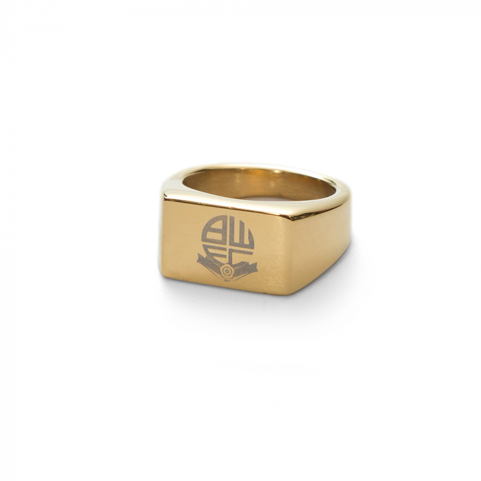 Gold Plated Signet Ring