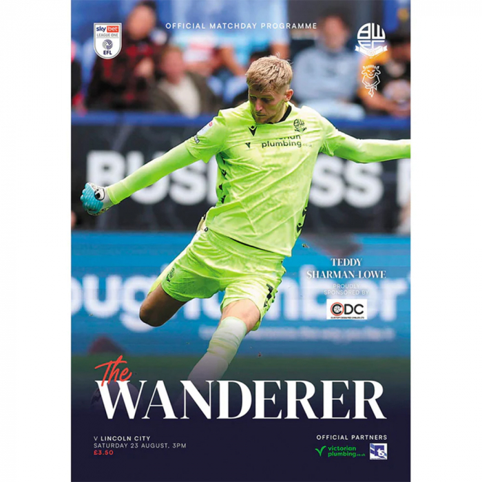 Lincoln City Programme 23/8/25