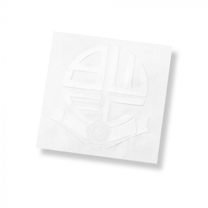 Mono Crest Car Sticker