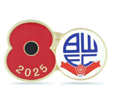 Bolton Wanderers Poppy Pin 2025